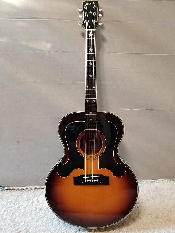 Morris WJ-50 ブラック　ジャパンビンテージ‼️ギブソンルック Morris WJ-50 | Reverb