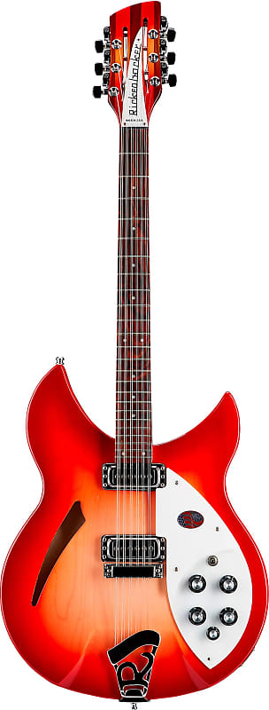 Rickenbacker Model 330 12-String Semi-Hollow Electric Guitar, Fireglo