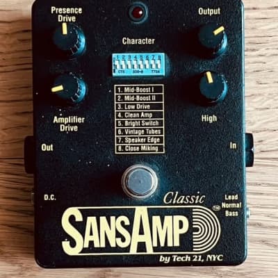 Reverb.com listing, price, conditions, and images for tech-21-sansamp-classic