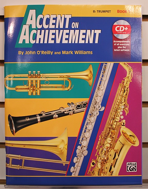 Alfred 00-17090 Accent on Achievement - B-flat Trumpet (Book 1) image 1