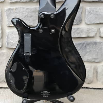 Yamaha RBX375 Electric Bass Guitar, 5 string Black image 9