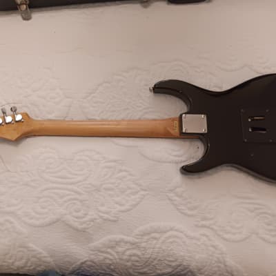 Mark II Strat-Style Electric Guitar (Model M2 15DOS/BS) 2000's Darkburst with Johnson Hardshell Case image 3