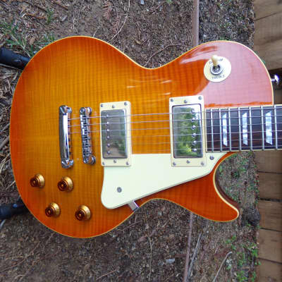 Grass Roots by ESP G-LP-60S 2008 Flamed Honeyburst | Reverb