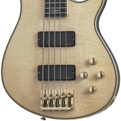 SCHECTER Bassgitarre, Omen Extreme-5, Gloss Natural for sale