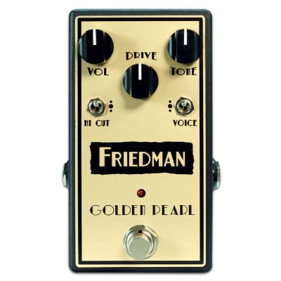 Friedman Golden Pearl Overdrive Pedal | Brand New | $30 worldwide shipping! for sale
