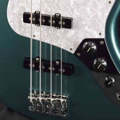Mint Fender Adam Clayton Jazz Bass Sherwood Green Metallic Rosewood Fingerboard image 3
