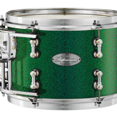 Pearl Music City Custom 14"x10" Reference Pure Series Tom GREEN GLASS RFP1410T/C446 image 1