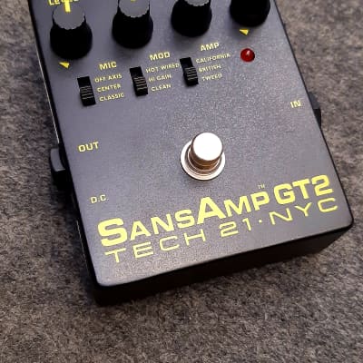 Tech 21 SansAmp GT2 Tube Amp Emulation Pedal | Reverb Portugal