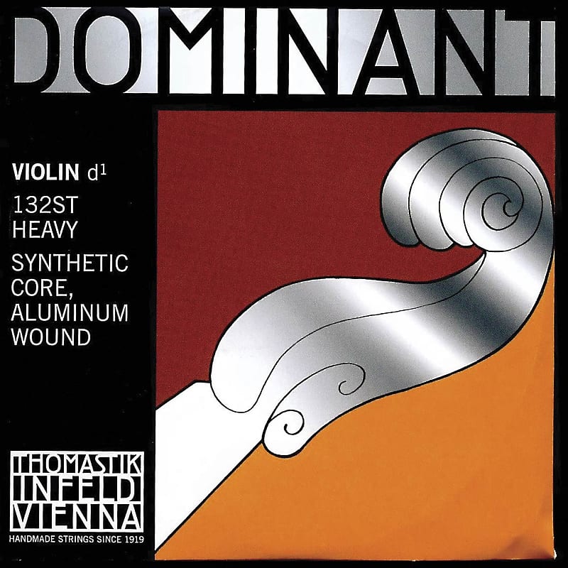 Thomastik Thomastik Dominant 4/4 Violin D String Thick(stark) Aluminum-Perlon image 1