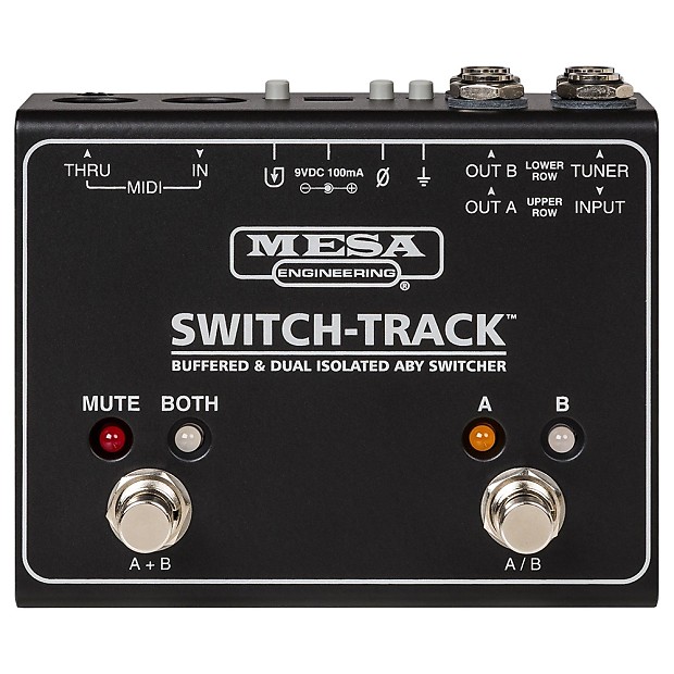 Mesa Boogie Switch-Track Buffered & Dual Isolated ABY Switcher 2018 image 1