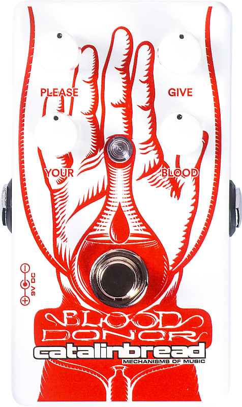 Catalinbread Effects Pedal, BLOOD DONOR Limited Edition 2023, | Reverb