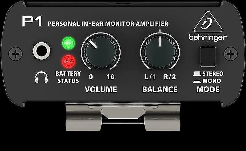 BEHRINGER POWERPLAY P1 Personal In-Ear Monitor Amplifier | Reverb