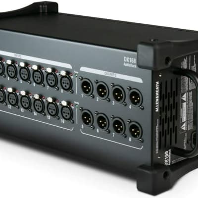 Allen & Heath AH-DX168 16 x 8 audio expander with dLive 96kHz mic preamps (96kHz/48kHz) image 5
