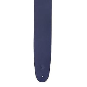 Planet Waves Basic Classic Leather Guitar Strap 2.5" Wide 44.5" to 53" Inches Long Blue Free Ship image 3