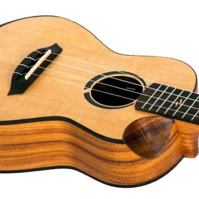 Flight Victoria EQ-A Concert Ukulele New - Spruce image 11