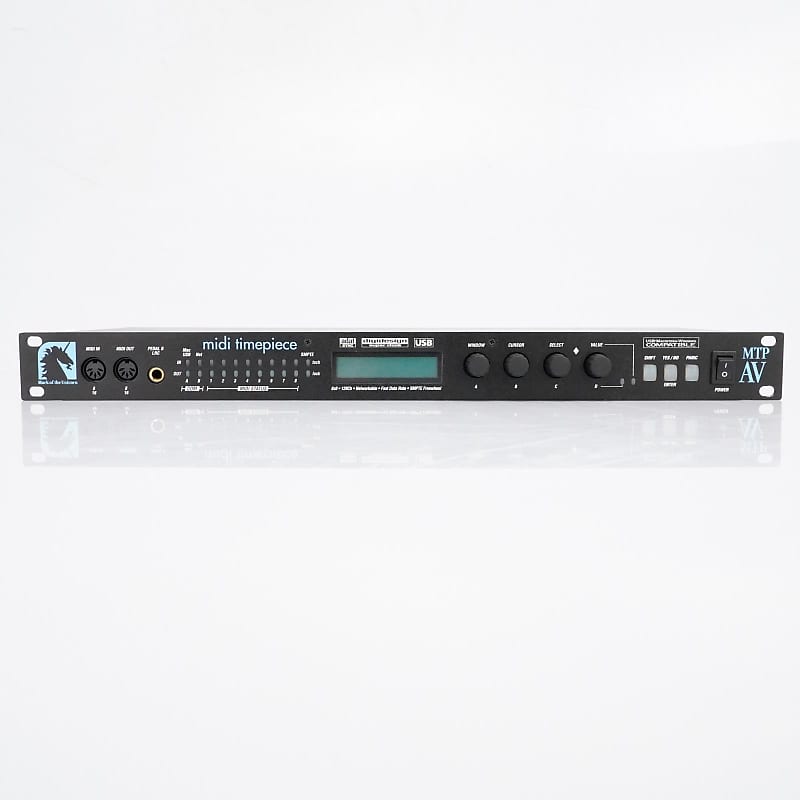 MOTU Midi Timepiece MTP AV USB MIDI Interface w/ Manual