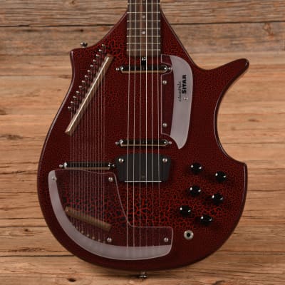 Jerry Jones Master Electric Sitar Red 2003 for sale