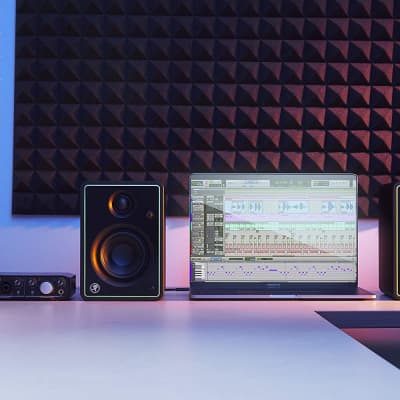 Mackie Bundle with CR5-X Studio Monitor - Pair + Big Knob Studio Monitor Controller and Interface image 6
