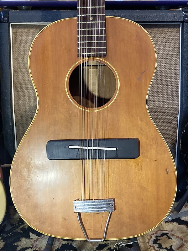 Gibson B-25 12-String late 1960s - Natural (Refinish) image 1