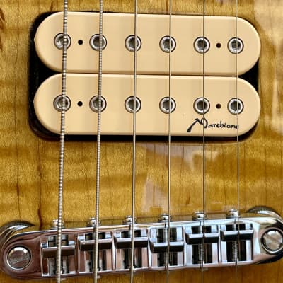 Marchione Semi-Hollow Maple / Mahogany Guitar  --   Brazilian Rosewood Fingerboard  -- image 9