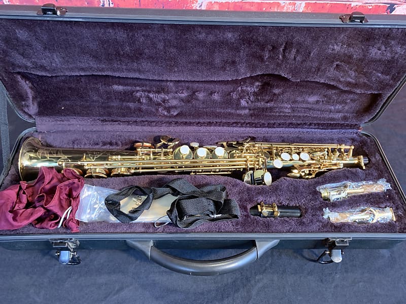 Prestini II USA Soprano Saxophone Package Excellent! Reverb