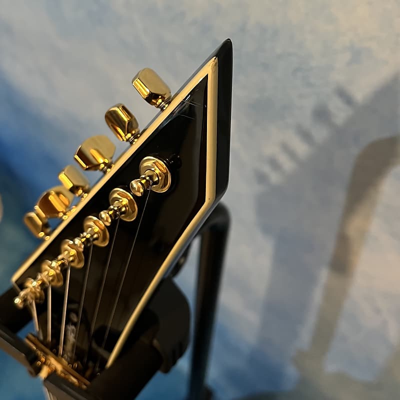 Edwards ESP E-RV 148 Flying V 2006 White Made in Japan | Reverb