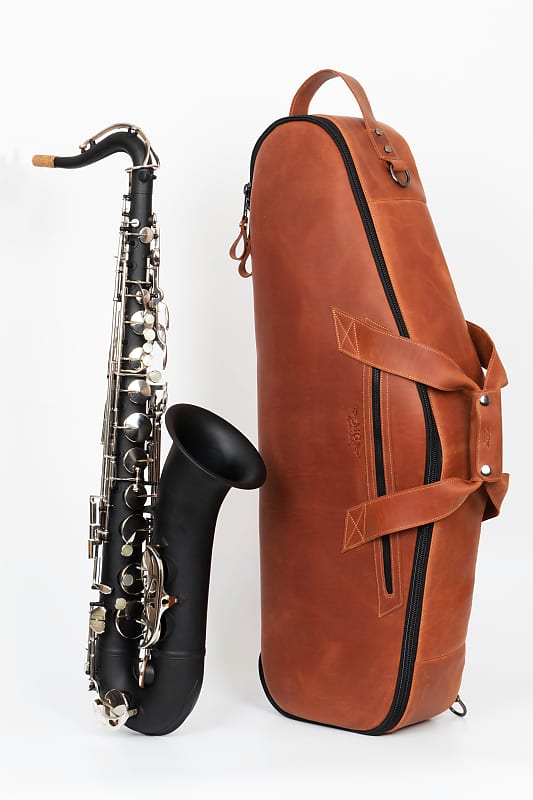 Paititi Premium Alto Saxophone Lightweight Case, Genuine Leather Handl -  Rosa Musical Instrument