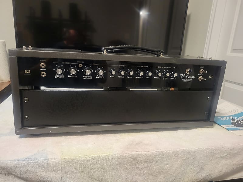 Kustom 72 Coupe Tube Combo Amp Head 2 Channels Rhythm and Reverb