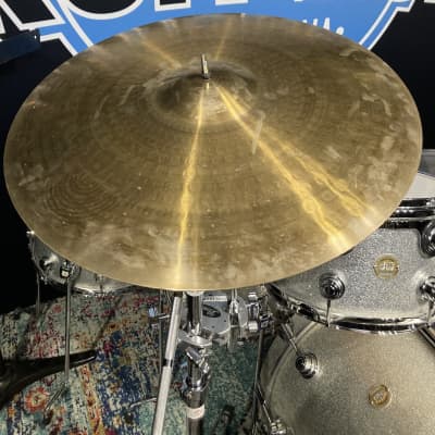 Russ McKinnon's Joe Cocker 1999-2000 World Tour Sabian 22" Heavy Ride Cymbal. Signed! 4208g image 2