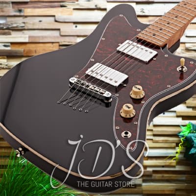 JET Guitars JJ-350 BK Canadian Roasted Maple 2024 image 2