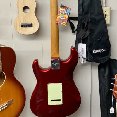 Tagima TG-530 2021 Candy Apple Red TW Series Stratocaster image 4