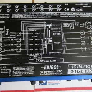 Roland Edirol UA-101 High Speed USB 2.0 Pro Recording Interface