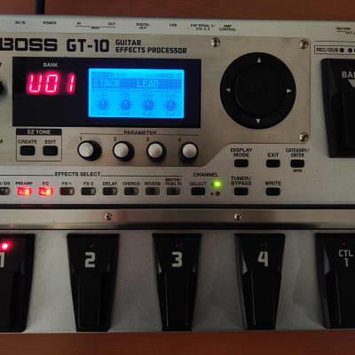 Reverb.com listing, price, conditions, and images for boss-gt-10-guitar-effects-processor