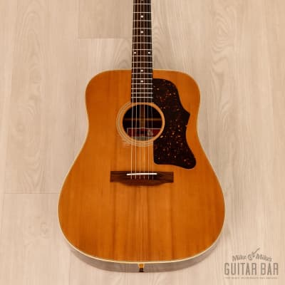 1979 Gibson J-40 Vintage Square Shoulder Dreadnought Acoustic Guitar w/ Case image 2