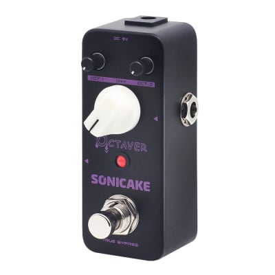 SONICAKE Octave Guitar Pedal Octave Pedal Guitar Effects Pedal Analog Classic Bass Octaver True Bypass(U.S. domestic inventory) image 1
