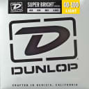 Dunlop - DBSBN40100 - Super Bright Nickel Plated Steel Bass 4 String Set, .40-.100