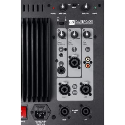LD Systems DAVE 8 ROADIE Portable active PA system with 3-Channel mixer B-Stock image 4