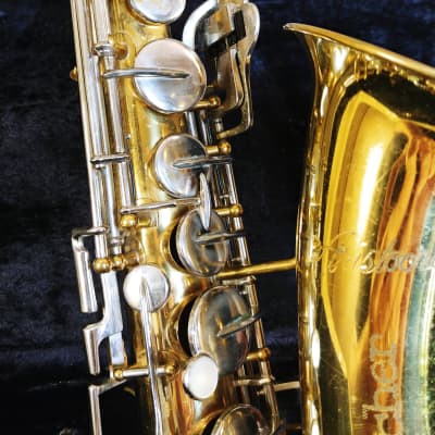 Buescher  Aristocrat Alto Saxophone  - Serviced - Ready for New Owner image 19