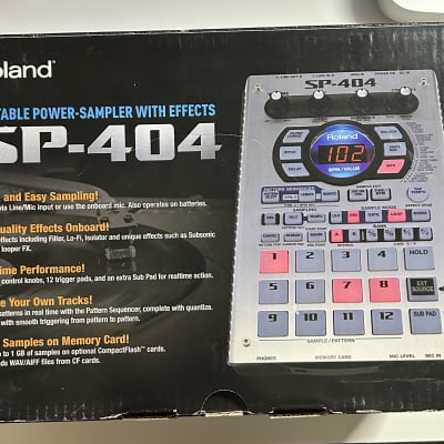 Roland SP-404 Sampler 2005 - 2008 - Silver image 5