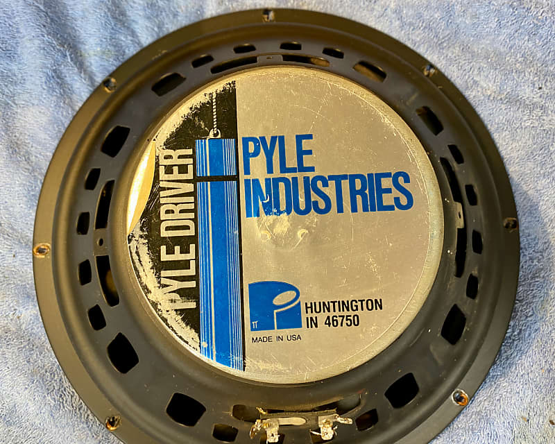 Pair Vintage Pyle Driver 12" Guitar Speakers in Excellent Reverb