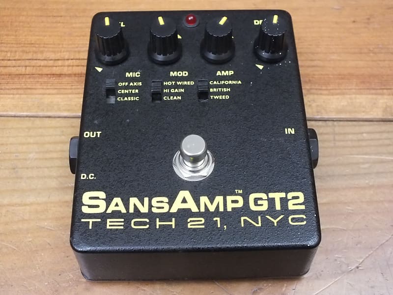 Tech 21 SansAmp GT2 erste Version / first Edition