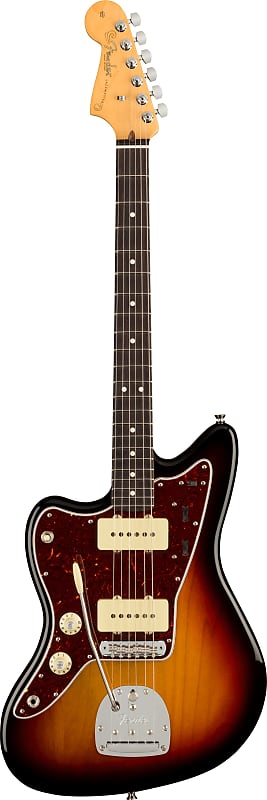 Fender American Professional II Jazzmaster Left Handed Rosewood Fingerboard - 3-Color Sunburst-3-Color Sunburst image 1