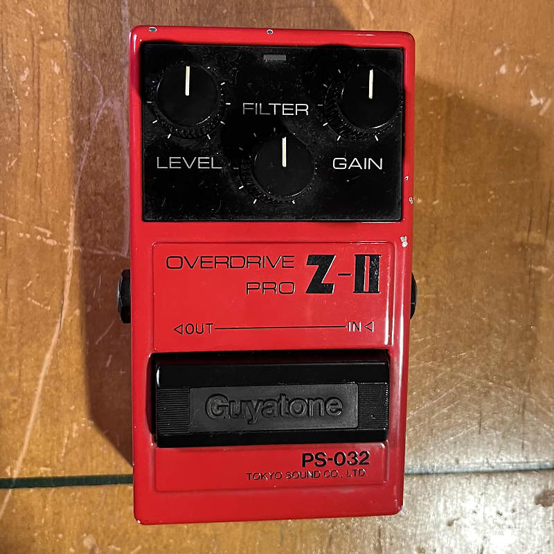 Guyatone PS-032 Overdrive Pro Z-II (Rat variant w/ LM308 op amp chip)