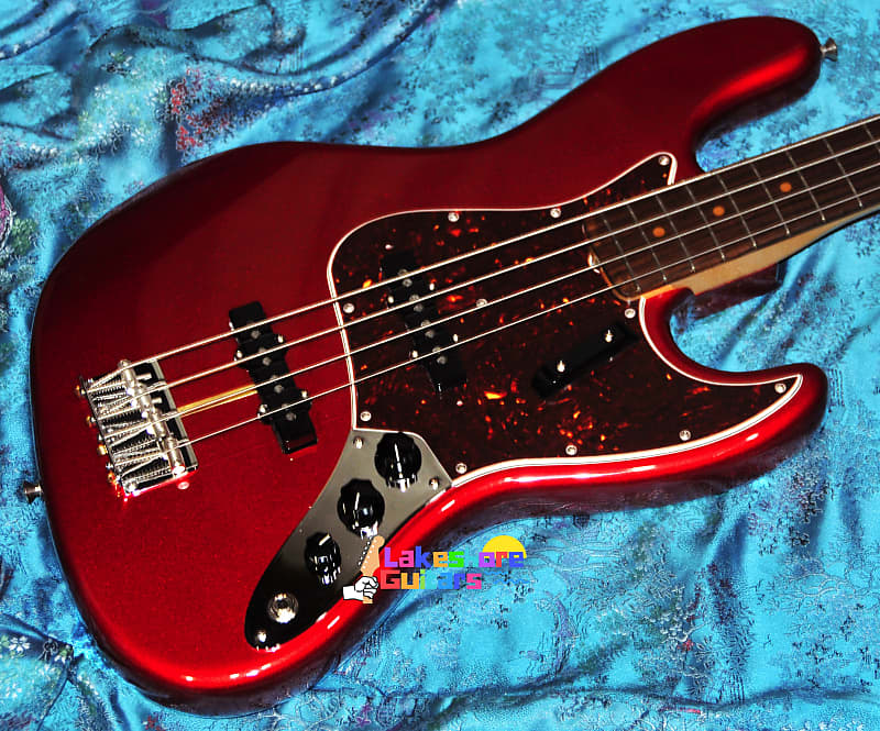 Fender American Original '60s Jazz Bass with Rosewood Fretboard 2018 - 2020  Candy Apple Red