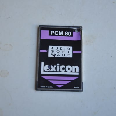 RARE Lexicon PCM-80 Algorithm Card ~PITCH FX V1.1~ Audio Software PCM80 USA Made image 1