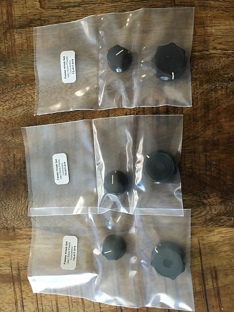 Fender American Deluxe Jazz Bass Concentric Knobs image 1
