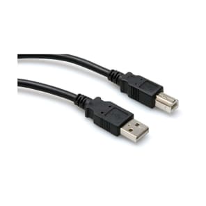 Hosa USBAB15 USB-215AB USB Cable Type A to Type B - 15'