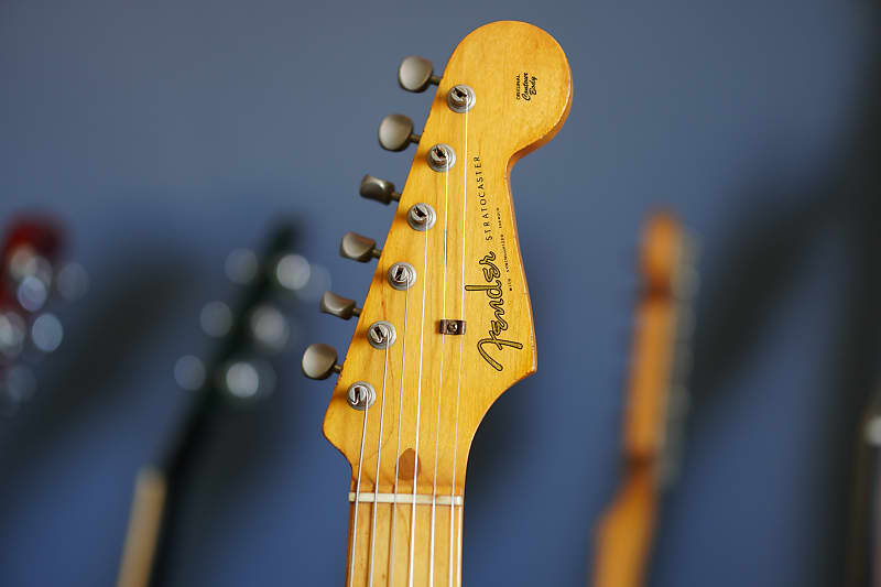1983 Fender '57 Stratocaster JV ST57-115 Fiesta Red | Reverb