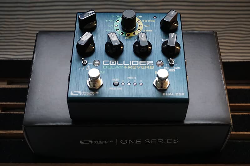 Source Audio SA263 Collider Delay + Reverb 2010s Blue Reverb