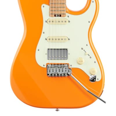 Schecter Nick Johnston Traditional HSS Electric Guitar Atomic Orange image 3